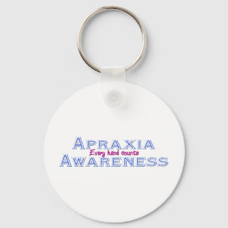 Apraxia Awareness Key Ring