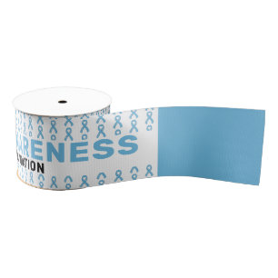 Apraxia Awareness Pattern Ribbon Grosgrain Ribbon