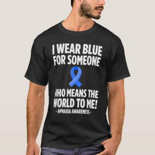Apraxia Awareness Survivor Means Warrior 1 T-Shirt