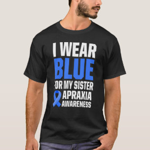 Apraxia Awareness Survivor Wear Warrior 25 T-Shirt