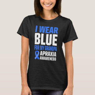 Apraxia Awareness Survivor Wear Warrior 7 T-Shirt