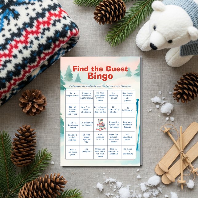 Après Bébé Find The Guest Bingo Card (Après Bébé Find The Guest Bingo Card)