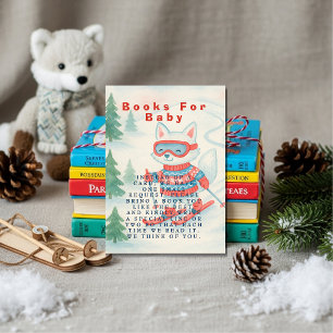 Après Bébé ski Baby Arctic Fox  Books For Baby  Enclosure Card