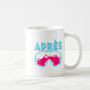 Après, Retro Ski Goggles Vintage 80s 90s Skiing Ou Coffee Mug
