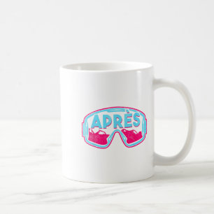 Après, Retro Ski Snowboard Vintage 80s 90s Skiing  Coffee Mug
