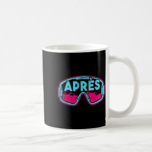 Après retro ski snowboard vintage 80s 90s skiing coffee mug