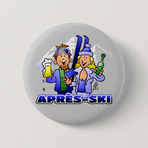 Après-ski 6 Cm Round Badge