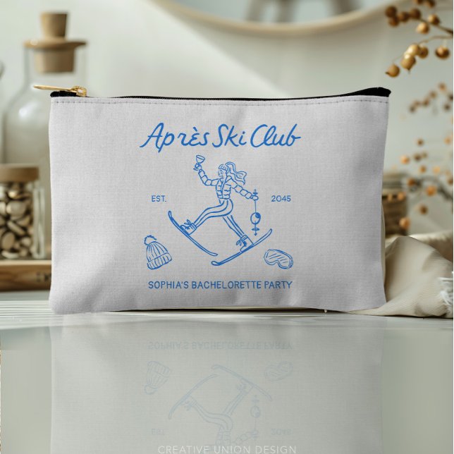 Apres Ski Bachelorette Party Favours Accessory Pouch (Creator Uploaded)
