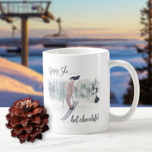 Apres-Ski Hot Chocolate for Her Coffee Mug
