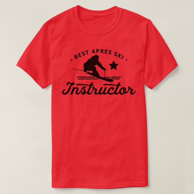 Apres ski instructor 21 T-Shirt (Design Front)