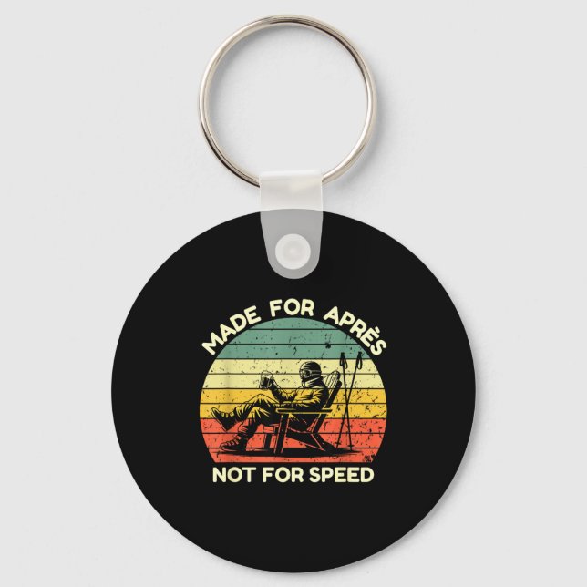 Après ski  key ring (Front)