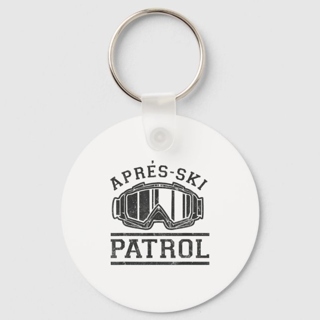 Apres Ski Patrol _1  Key Ring (Front)