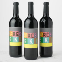 Après-ski Retro Skier Colour Block