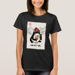 Après-Ski Skier Japanese Men Women Kids Funny Skii T-Shirt