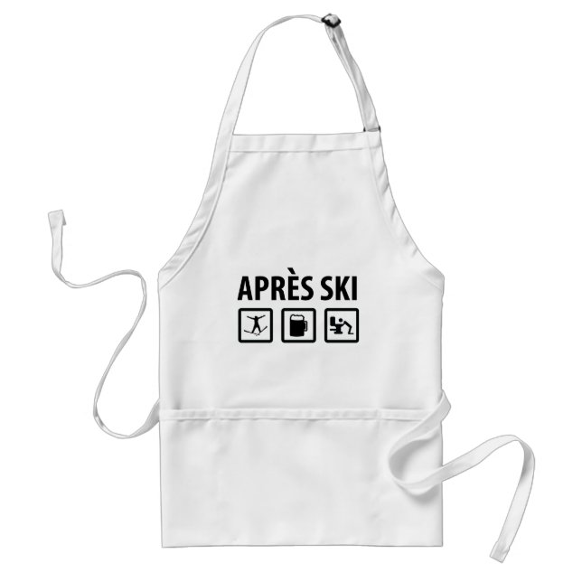apres ski standard apron (Front)