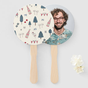 Apres Ski Weekend Bachelorette Game Grooms Face Hand Fan