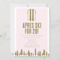 Apres Ski Winter 20th Birthday 