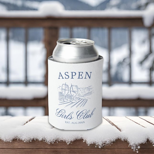 Après Ski With The Bride to Be Bach Weekend Can Cooler (Creator Uploaded)