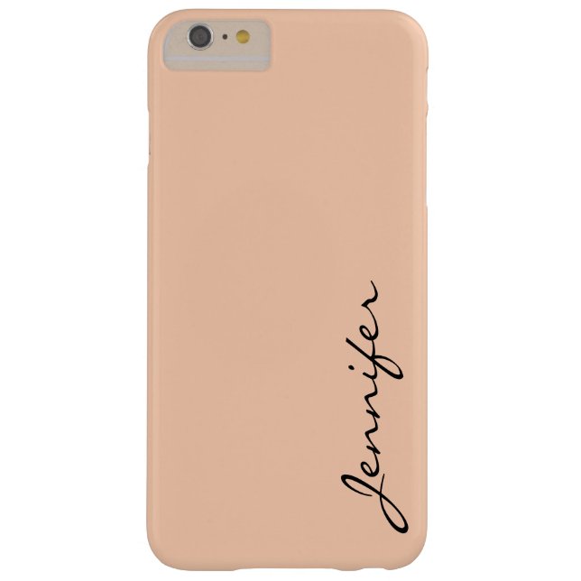 Apricot colour background Case-Mate iPhone case (Back)