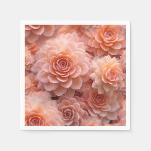 Apricot Crush Colour of the Year 2024 Napkin