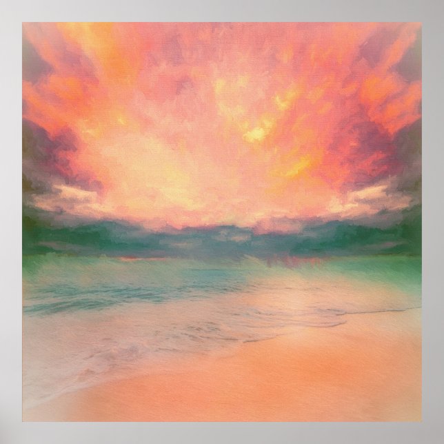 Apricot Daydream, by Don DePaola Poster (Front)