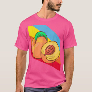 Apricot Fruit Food Vegan Vegetarian T-Shirt
