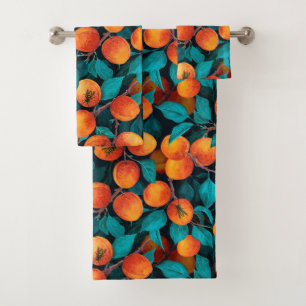 Apricot garden 2 bath towel set