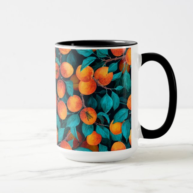 Apricot garden 2 mug (Right)