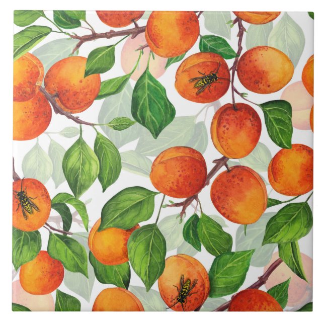 Apricot garden 3 tile (Front)
