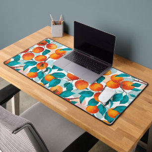 Apricot garden 4 desk mat