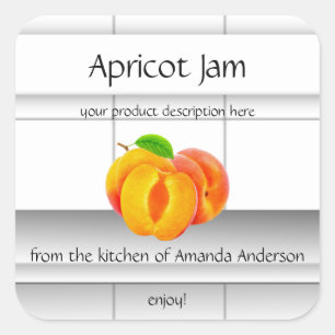 Apricot Jam Kitchen Tiles Sq Product Label