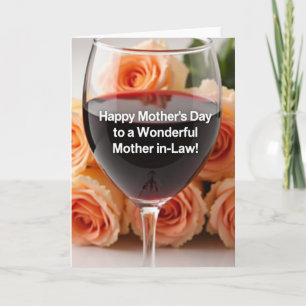 Apricot Kiss Mothers Day Card