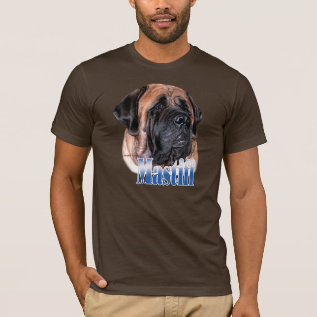 Apricot Mastiff Name T-Shirt (Front)