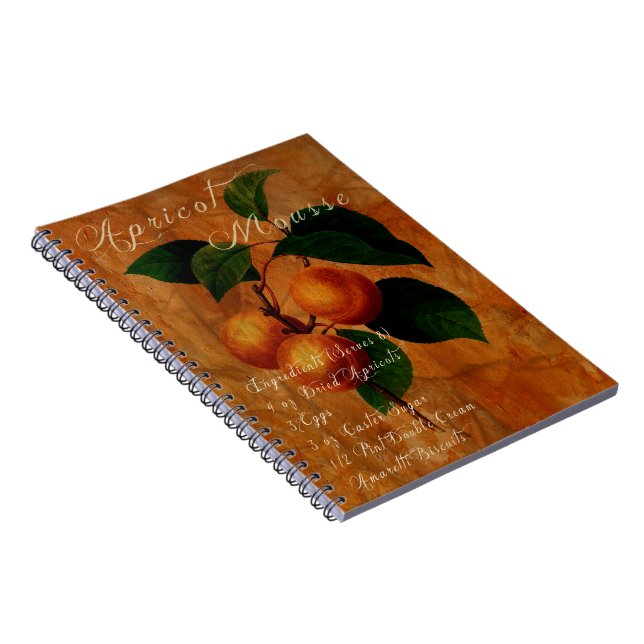 Apricot Mousse Notebook (Right Side)