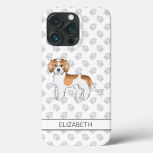 Apricot Parti-colour Mini Goldendoodle Dog & Name iPhone 13 Pro Case