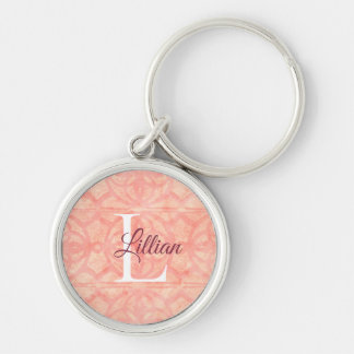Apricot Pink Key Ring