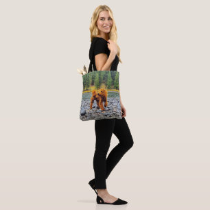 Apricot Poodle - Customisable Gift Tote Bag
