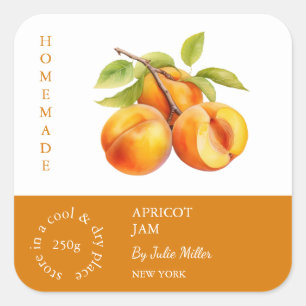 Apricot Small Business Label