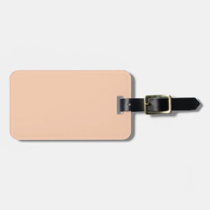 Apricot (solid colour) 	 Luggage Tag