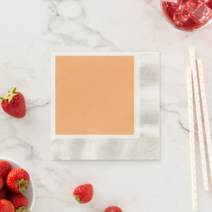 Apricot (solid colour)  napkin