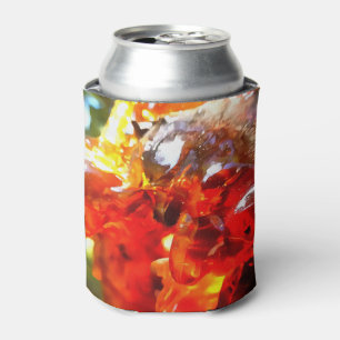 Apricot Tree Leaked Resin Abstract Abstract Painti Can Cooler