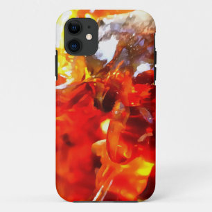 Apricot Tree Leaked Resin Abstract Abstract Painti iPhone 11 Case