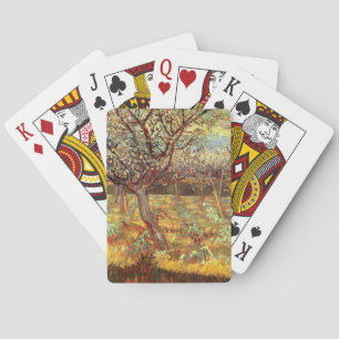 Apricot Trees in Blossom by Van Gogh Playing Cards