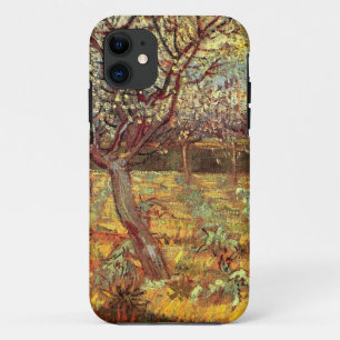 Apricot Trees in Blossom, Vincent van Gogh. Vinta iPhone 11 Case