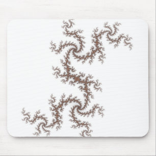 Apricot Twists Julia Mousepad