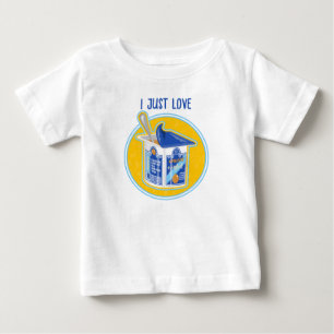 Apricot yogurt in a pottle baby T-Shirt