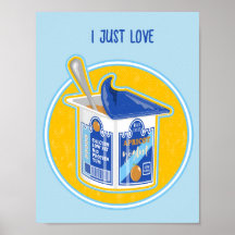 Apricot yogurt in a pottle