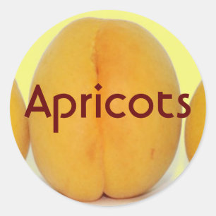 Apricots stickers