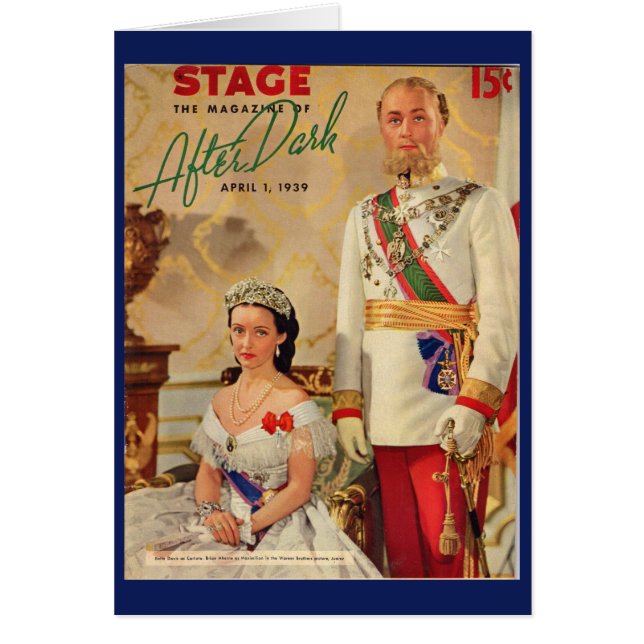 April 1939 Stage Magazine cover (Front)