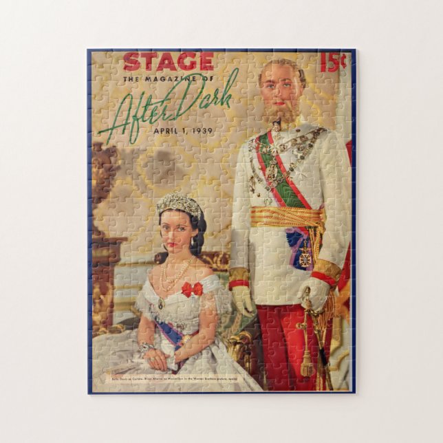 April 1939 Stage Magazine cover Jigsaw Puzzle (Vertical)